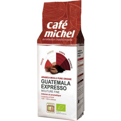 Kawa Mielona Arabica 100% Espresso Gwatemala Fair Trade BIO 250g Cafe Michel - 3483981002329.jpg