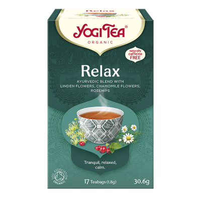 Herbata Uspokajająca Relax BIO 17x1.8g Yogi Tea  - 4012824401167.jpg