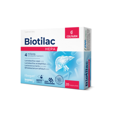 Biotilac Hepa 20 kaps. Colfarm - 5901130359042.jpg