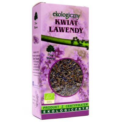 Kwiat Lawendy herbata ekologiczna 50g Dary Natury - 5902741001191.jpg