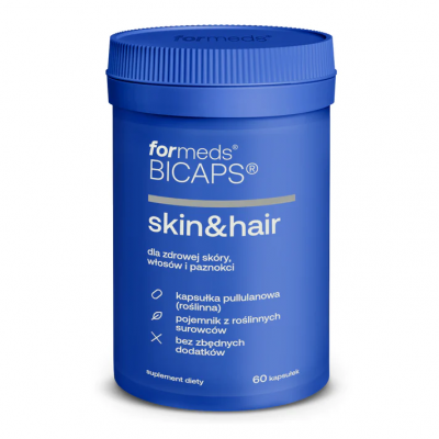 Bicaps Skin&Hair Kompleks dla zdrowej skóry, włosów i paznokci 60 kaps Formeds - 5903148620718.jpg