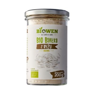 Białko z ryżu BIO 200g Biowen - 5903636627595.jpg