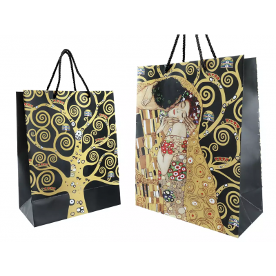 Torebka prezentowa - pocałunek Klimta  - 5907580059426.jpg