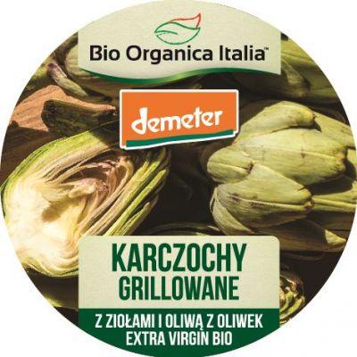 Karczochy Grillowane z Ziołami i Oliwą z Oliwek Extra Virgin Demeter BIO 80g Bio Organica Italia - 8029689023669.jpg